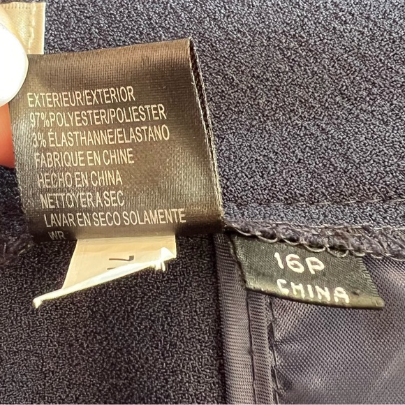 TAHARI ARTHUR S. LEVINE PETITE Wide Leg Dress Pants - Picture 8 of 11